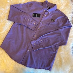 Chaps (purple) long sleeve button down shirt